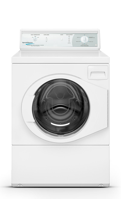 front load washer with mechanical control