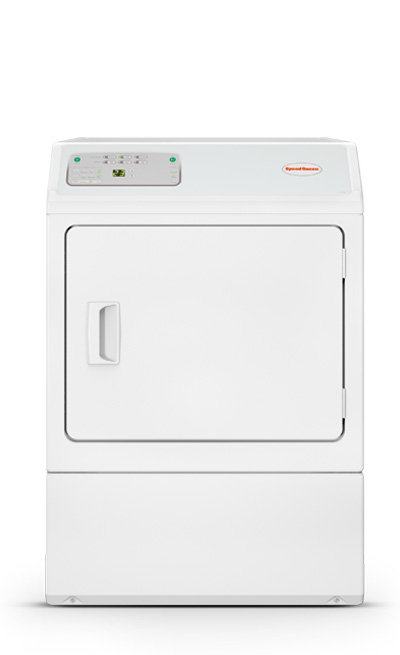 dryer with front electronic control